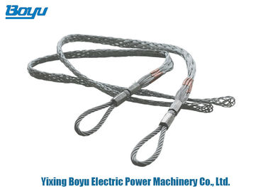 Power Line Construction Accessories Temporary Mesh Sock Joints Cable Sleeve Connector