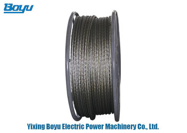 Braided Anti Twist Wire Rope , Flexible Steel Wire Rope With Long Life