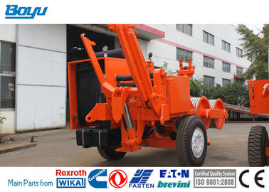 Power Line Stringing Equipment Max Pull 190kN Hydraulic Puller Groove Number 10