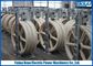 660x100 White Nylon Pulleys For String Two Or Three Bundled Conductor Lines